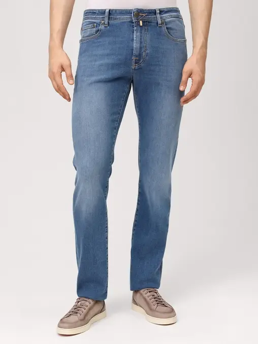 Джинсы Slim Fit хлопковые JACOB COHEN