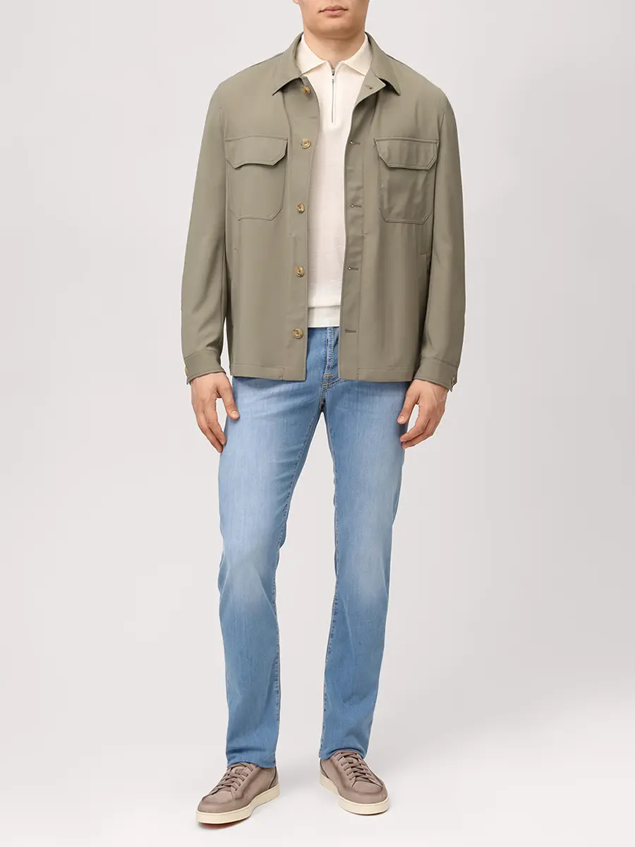Джинсы Slim Fit хлопковые