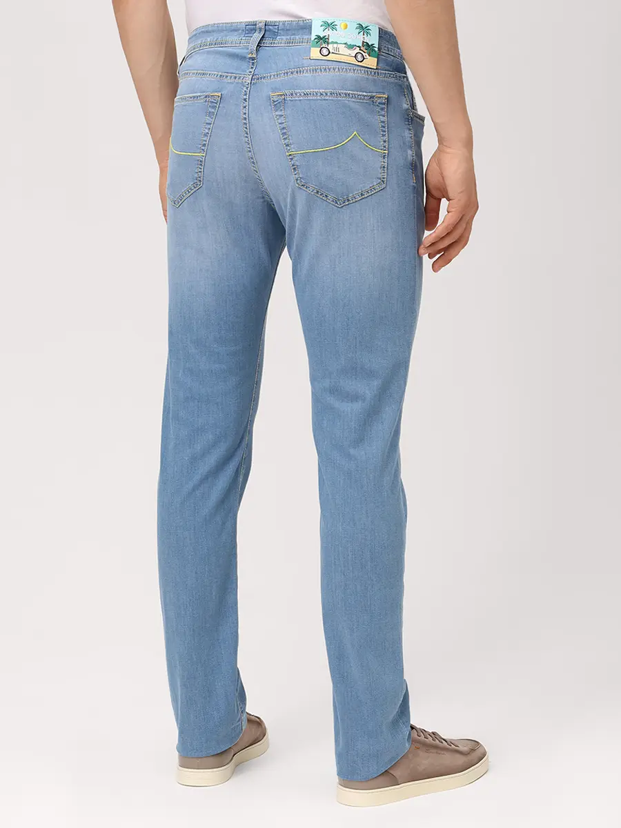 Джинсы Slim Fit хлопковые