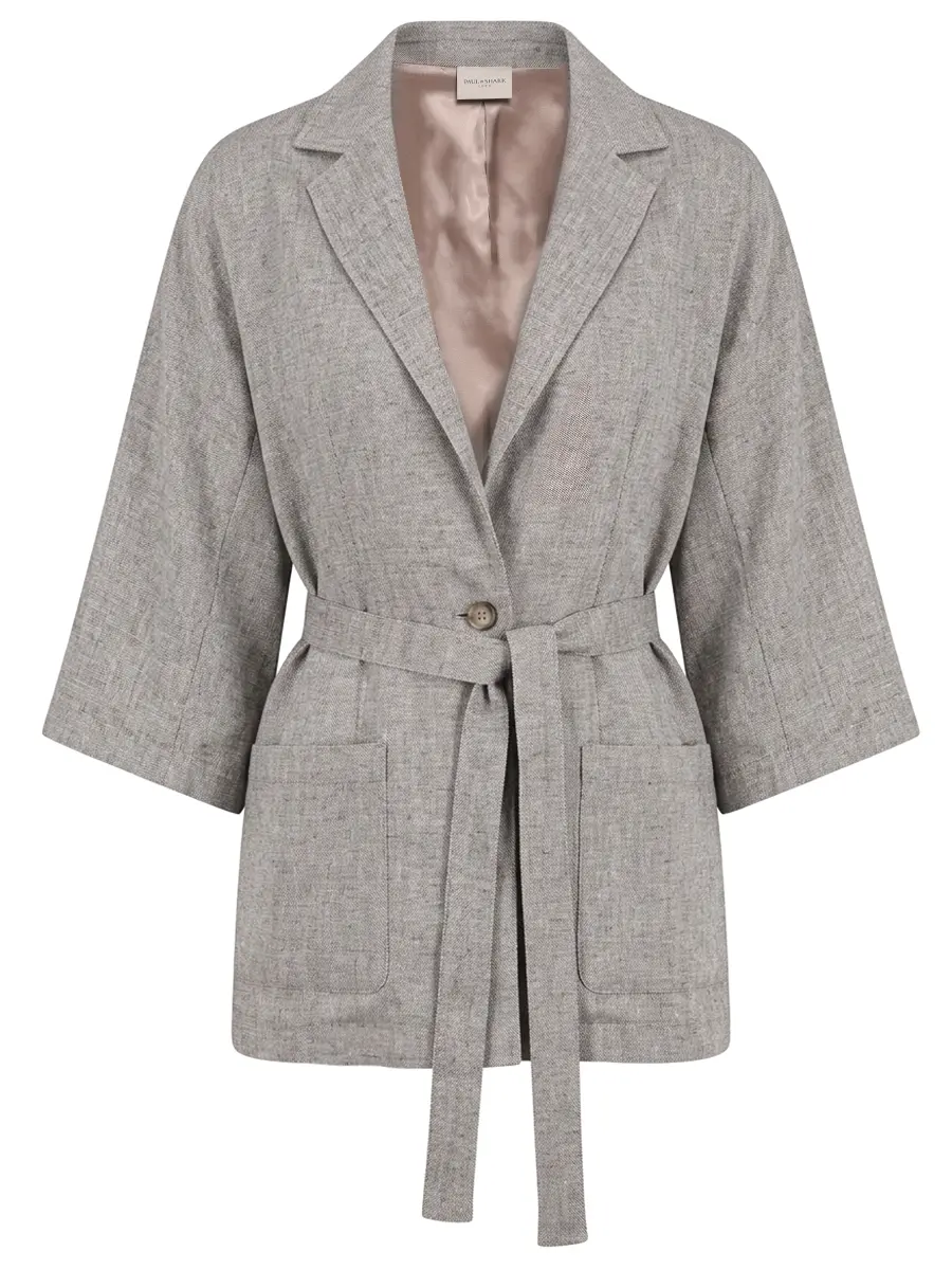 Жакет льняной