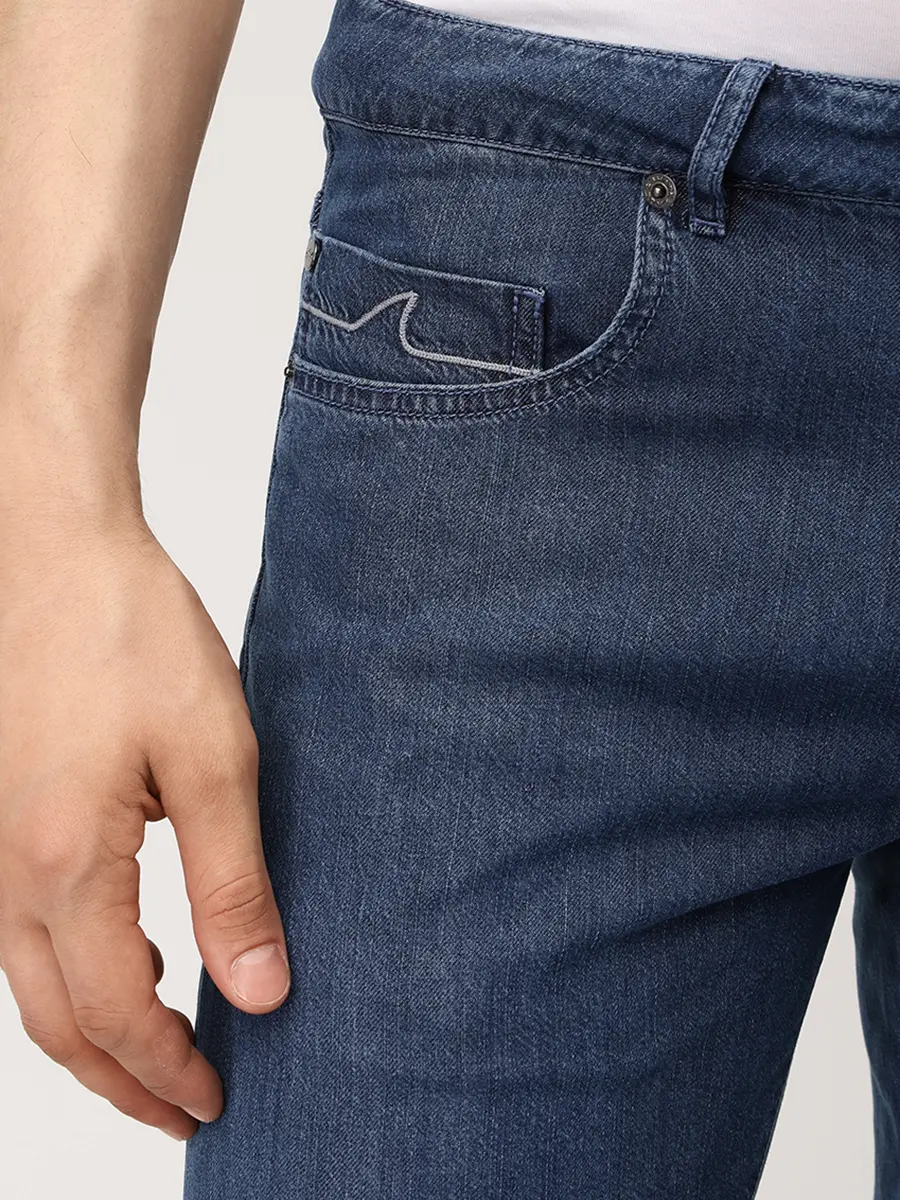 Джинсы Slim Fit из хлопка и лиоцелла