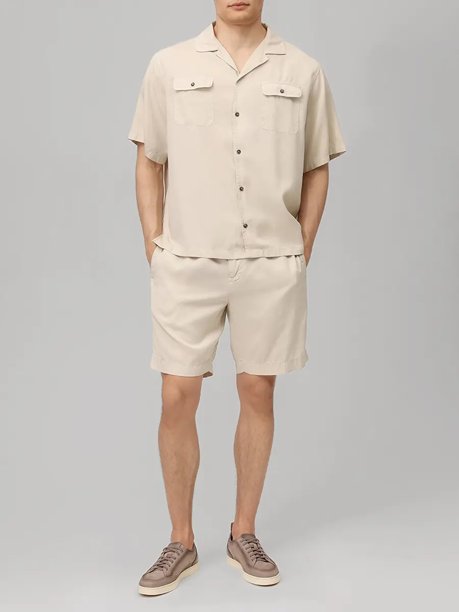 Рубашка Regular Fit из лиоцелла
