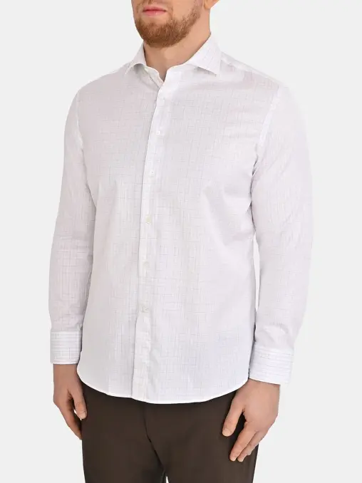 Рубашка Slim Fit хлопковая CANALI