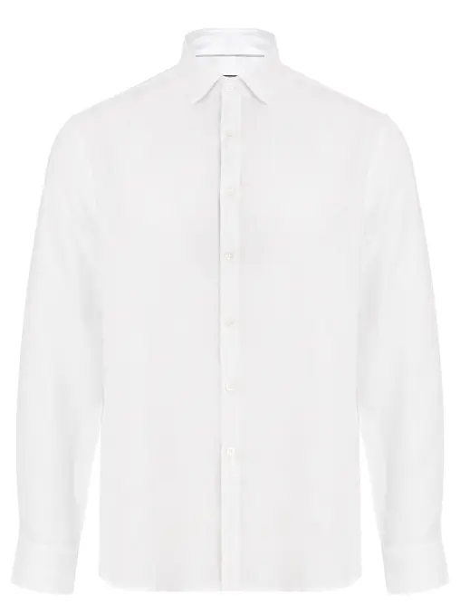 Рубашка Regular Fit льняная CANALI
