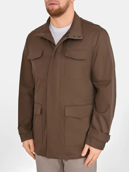 Куртка однотонная KITON
