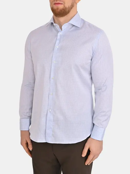 Рубашка Slim Fit хлопковая CANALI