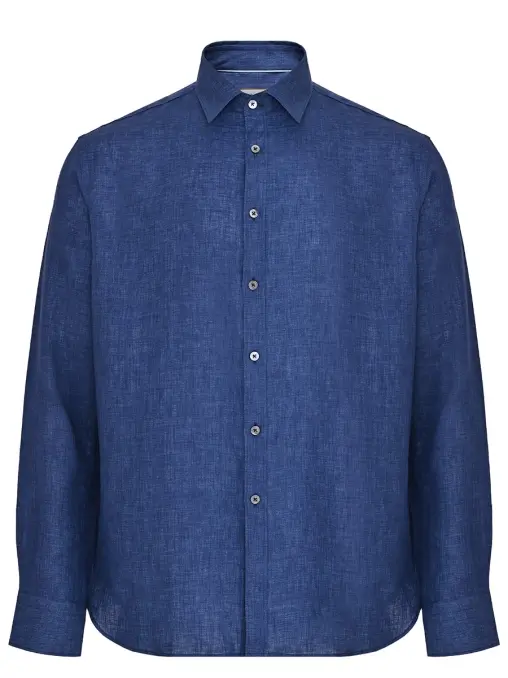 Рубашка Regular Fit льняная CANALI