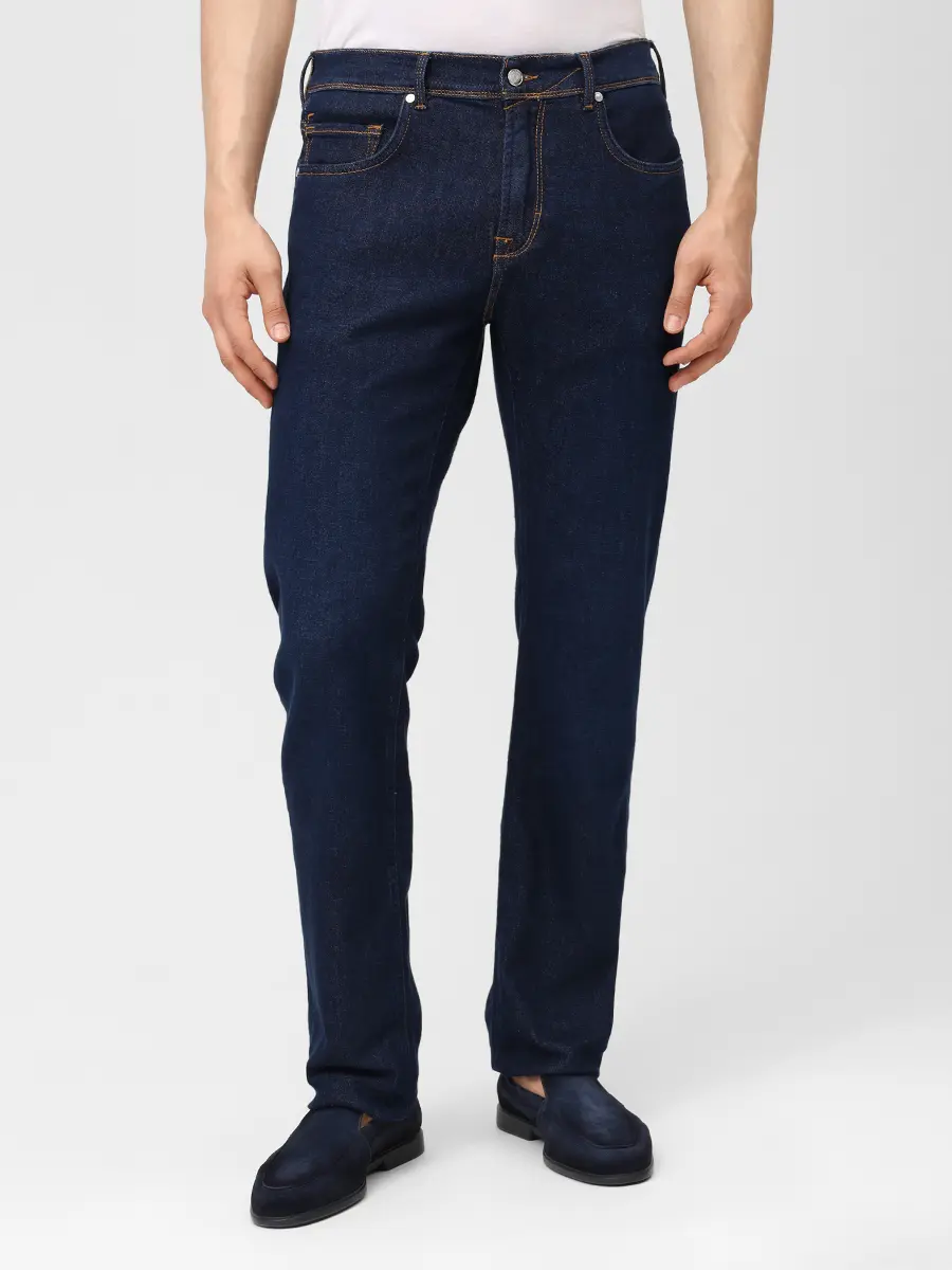 Джинсы Regular Fit хлопковые