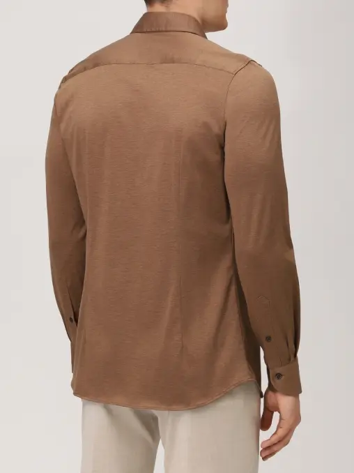 Рубашка Slim Fit хлопковая BALDESSARINI