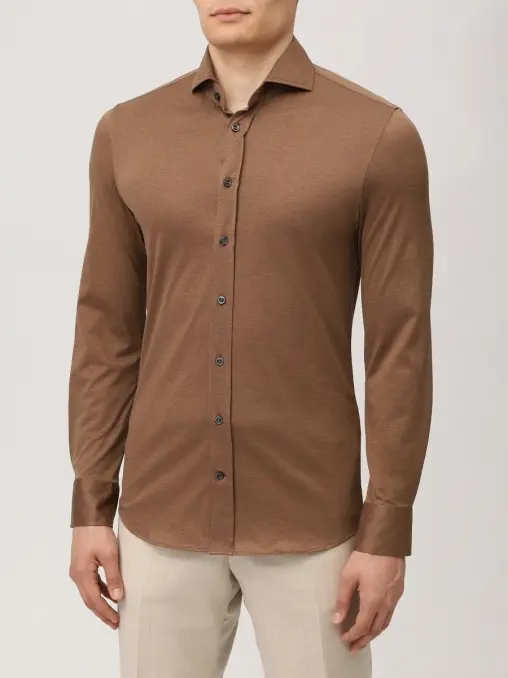Рубашка Slim Fit хлопковая BALDESSARINI
