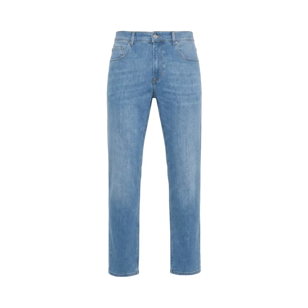 Джинсы Regular Fit хлопковые