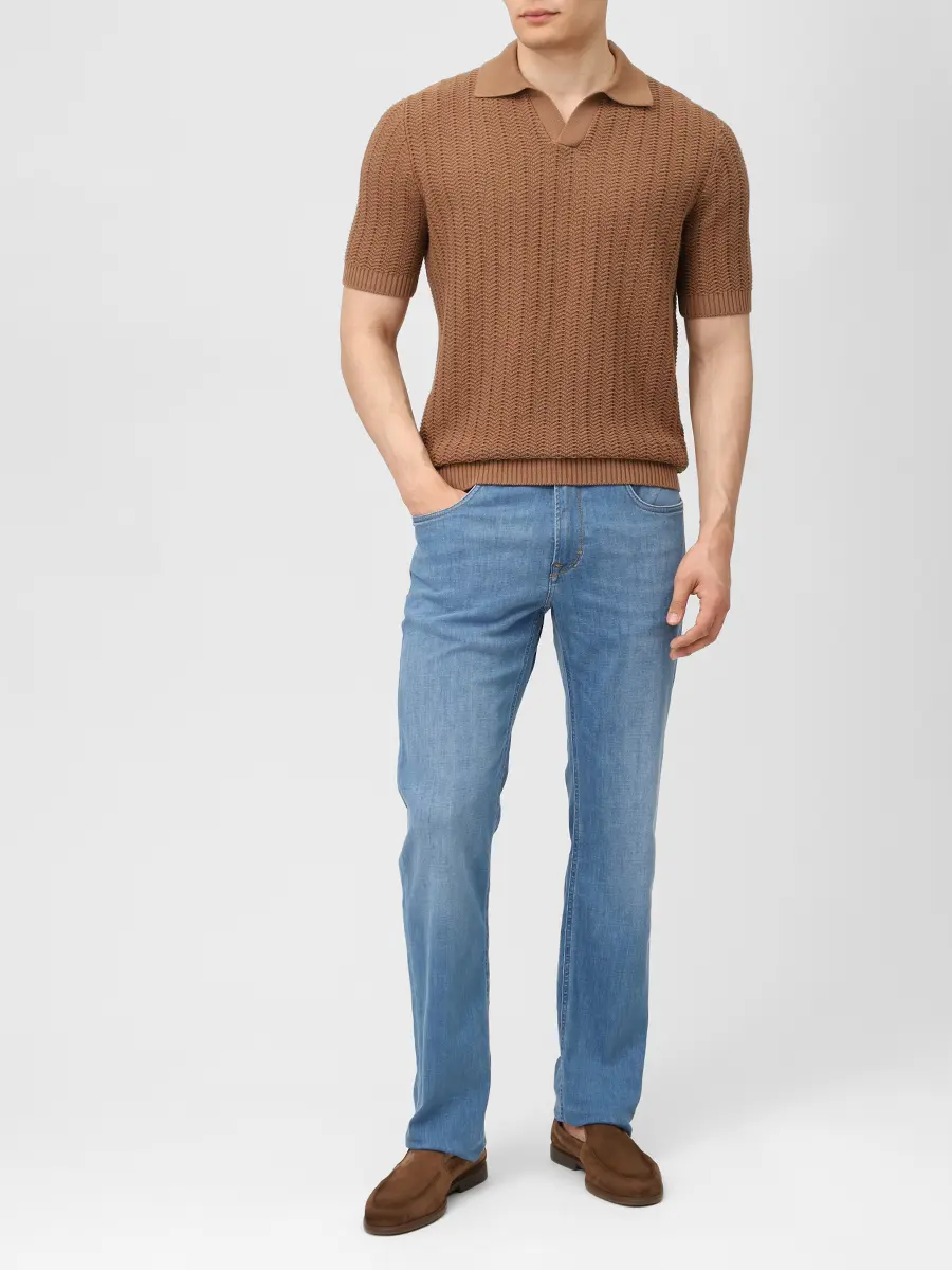 Джинсы Regular Fit хлопковые