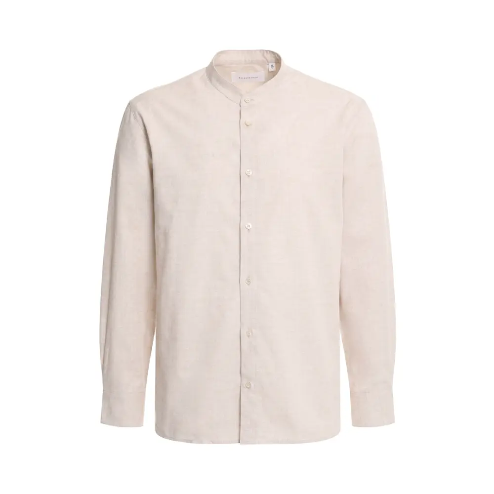 Рубашка Regular Fit хлопка и льна