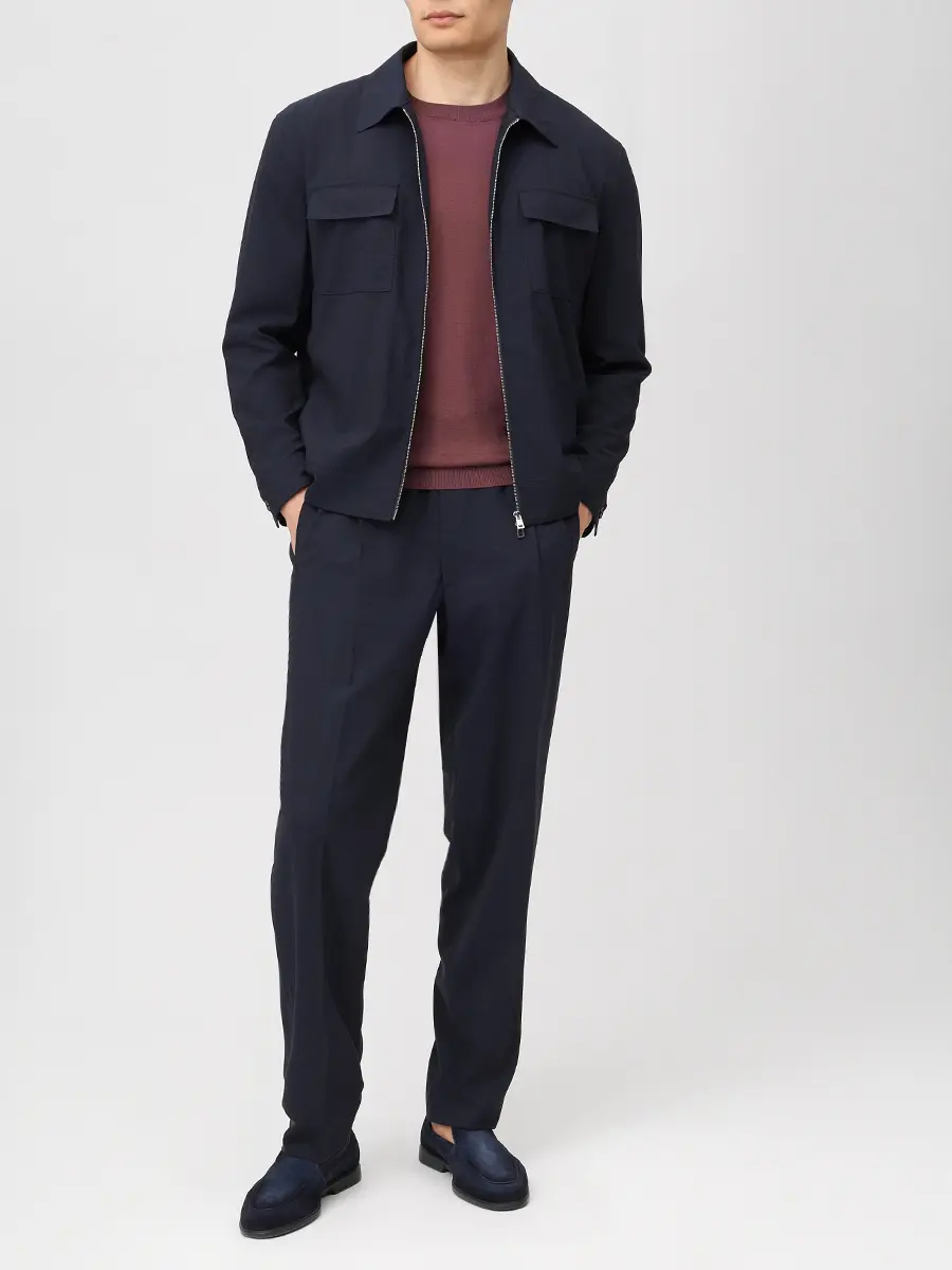 Костюм однотонный