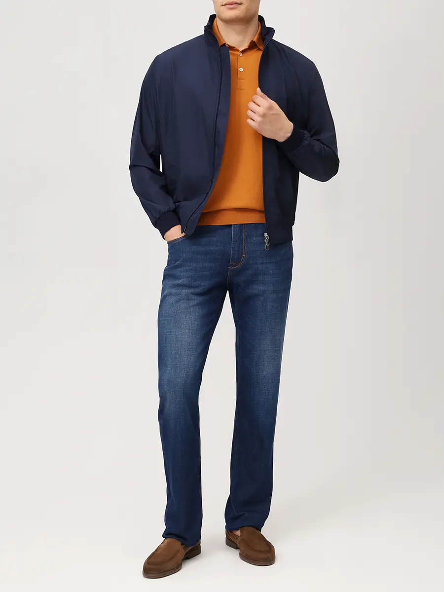 Джинсы Regular Fit хлопковые