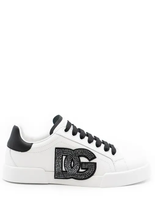 Кеды кожаные DOLCE & GABBANA