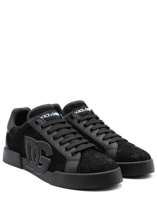 Кеды комбинированные DOLCE & GABBANA