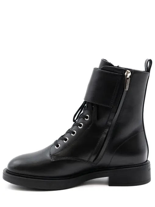 Ботинки кожаные на меху GIANVITO ROSSI