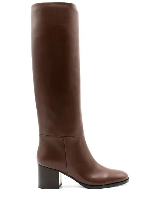 Сапоги кожаные GIANVITO ROSSI