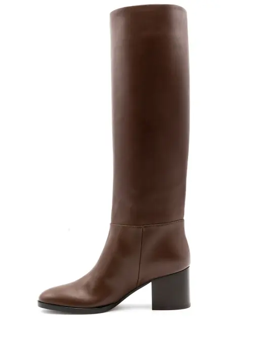 Сапоги кожаные GIANVITO ROSSI