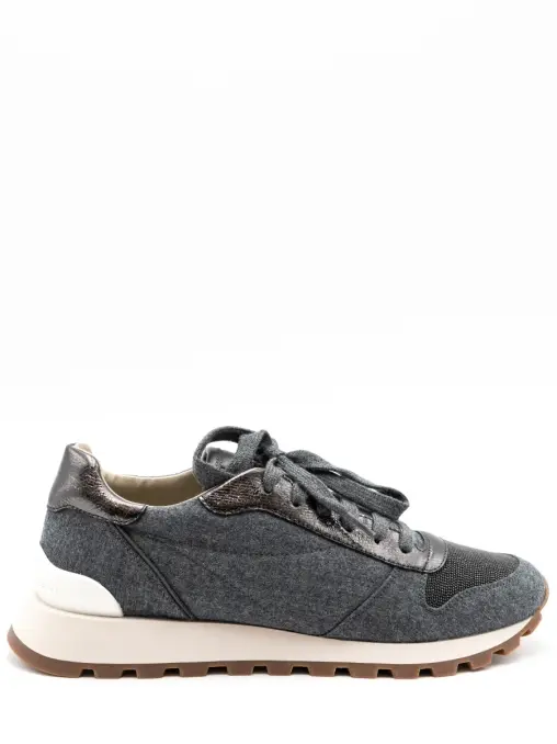 Кроссовки текстильные BRUNELLO CUCINELLI