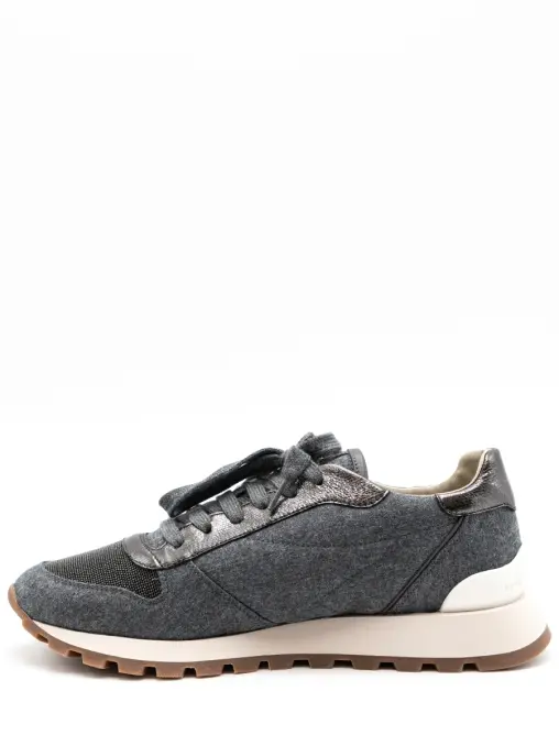 Кроссовки текстильные BRUNELLO CUCINELLI