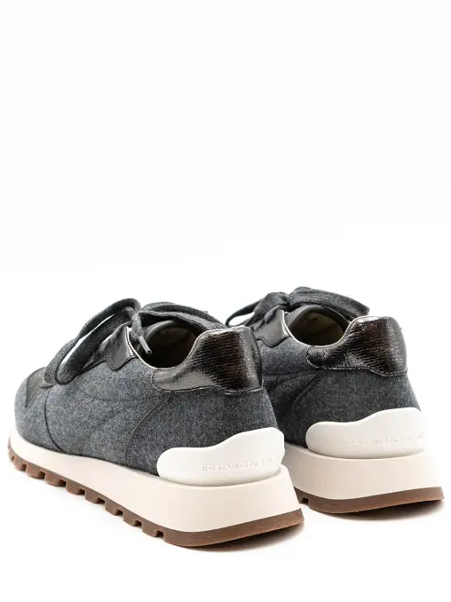 Кроссовки текстильные BRUNELLO CUCINELLI