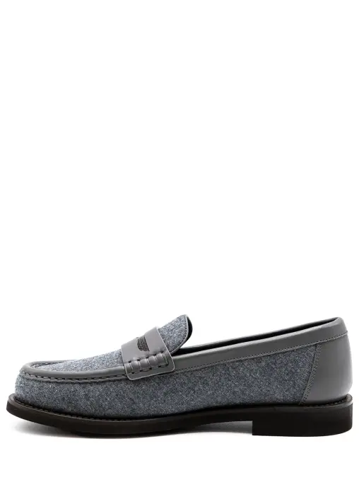 Лоферы текстильные BRUNELLO CUCINELLI