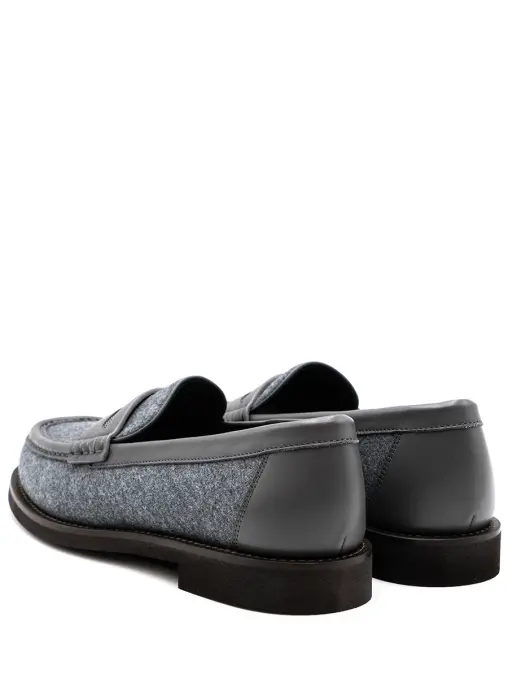 Лоферы текстильные BRUNELLO CUCINELLI