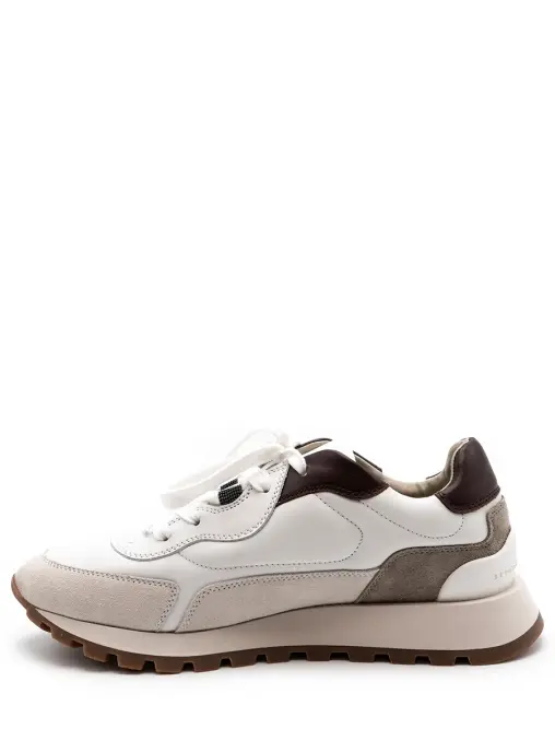 Кроссовки кожаные BRUNELLO CUCINELLI
