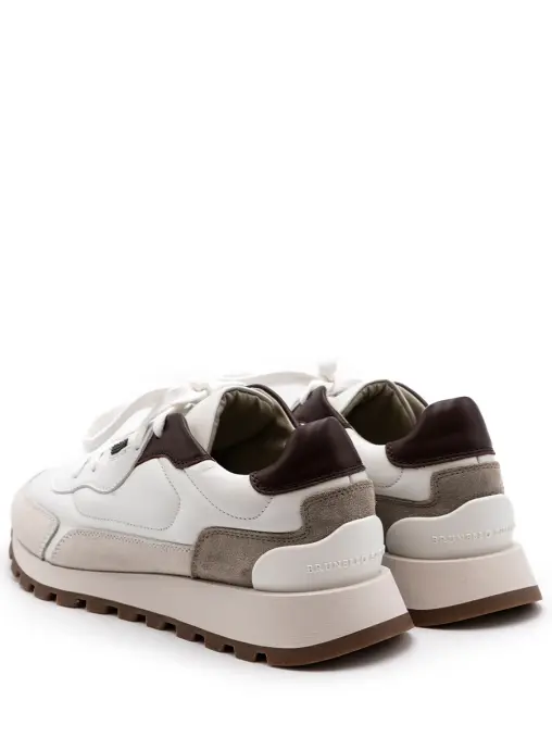 Кроссовки кожаные BRUNELLO CUCINELLI