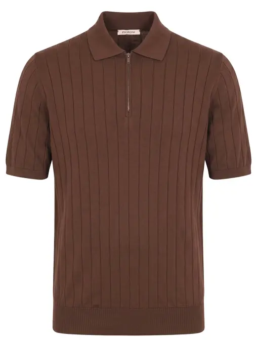 Поло хлопковое FIORONI CASHMERE