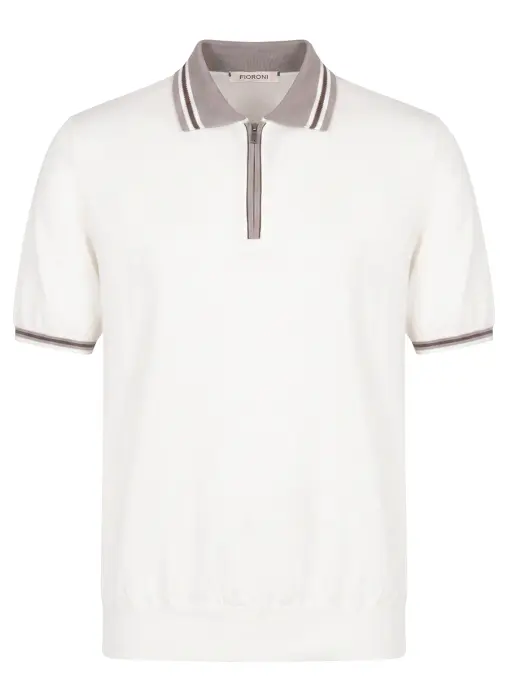 Поло хлопковое FIORONI CASHMERE