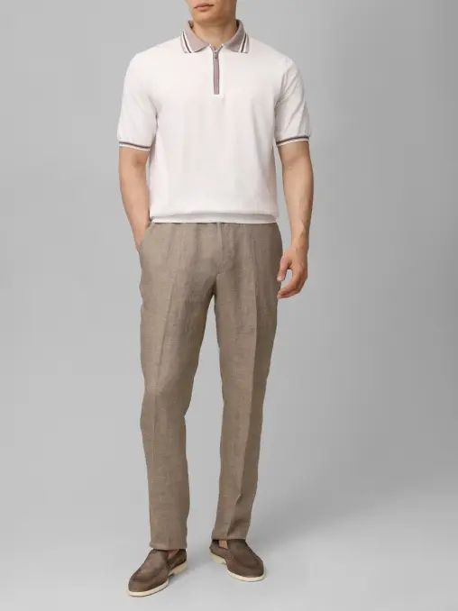 Поло хлопковое FIORONI CASHMERE