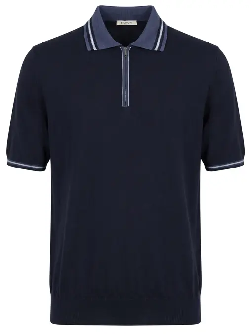 Поло хлопковое FIORONI CASHMERE