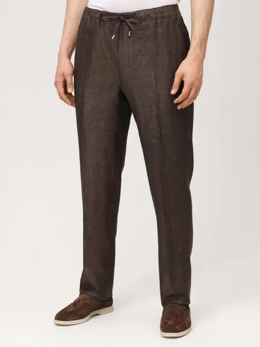 Брюки льняные FIORONI CASHMERE