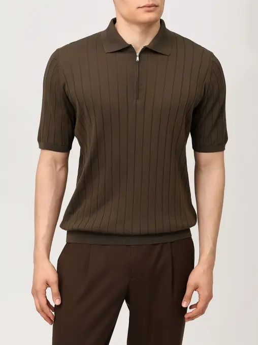 Поло хлопковое FIORONI CASHMERE