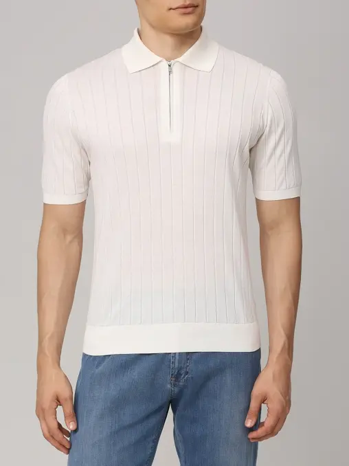 Поло хлопковое FIORONI CASHMERE