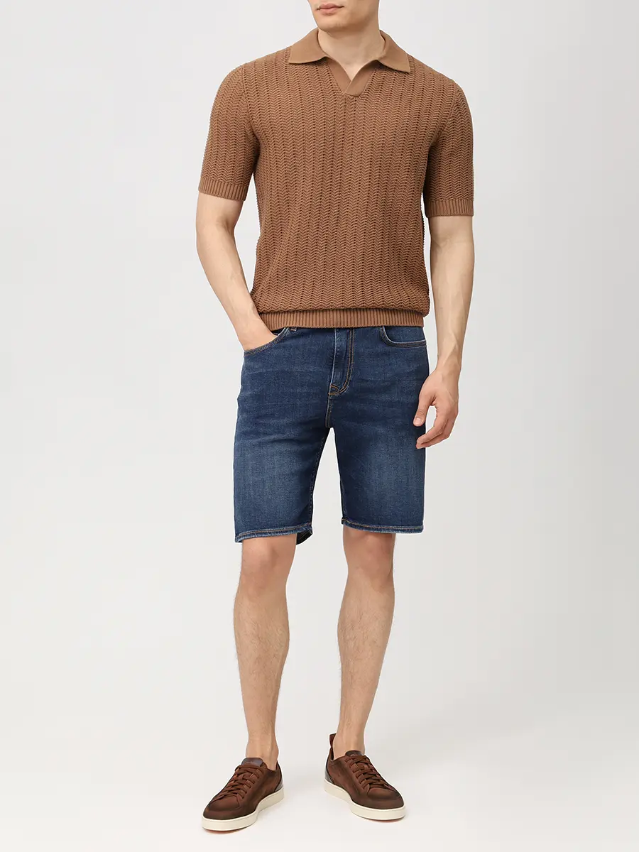 Шорты Regular Fit джинсовые
