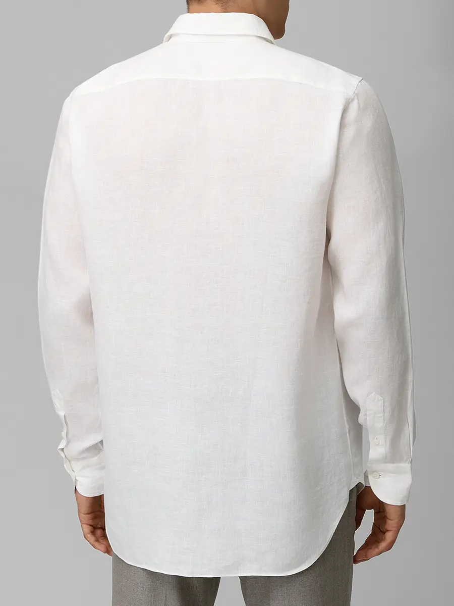 Рубашка Regular Fit льняная