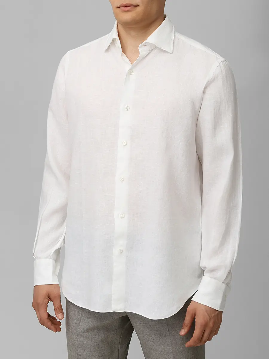Рубашка Regular Fit льняная