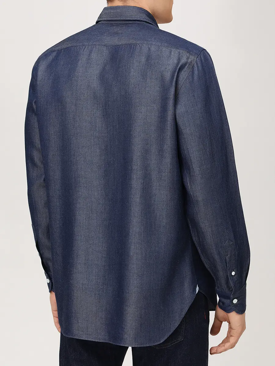 Рубашка Regular Fit из лиоцелла