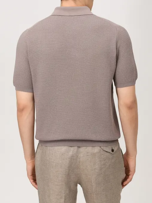 Поло хлопковое FIORONI CASHMERE
