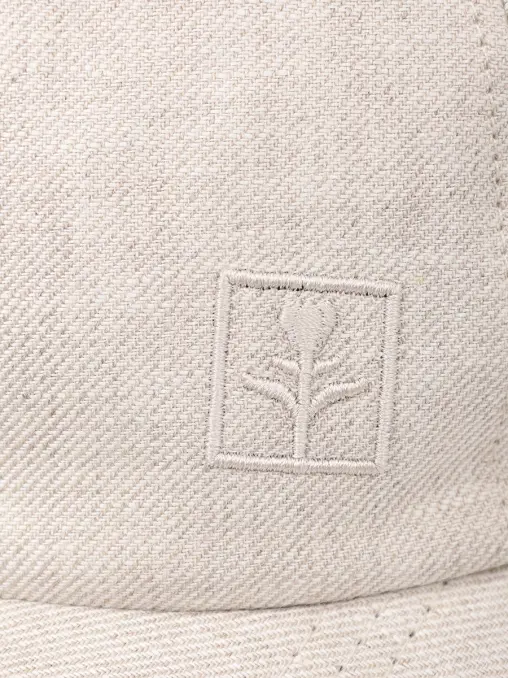 Бейсболка льняная FIORONI CASHMERE