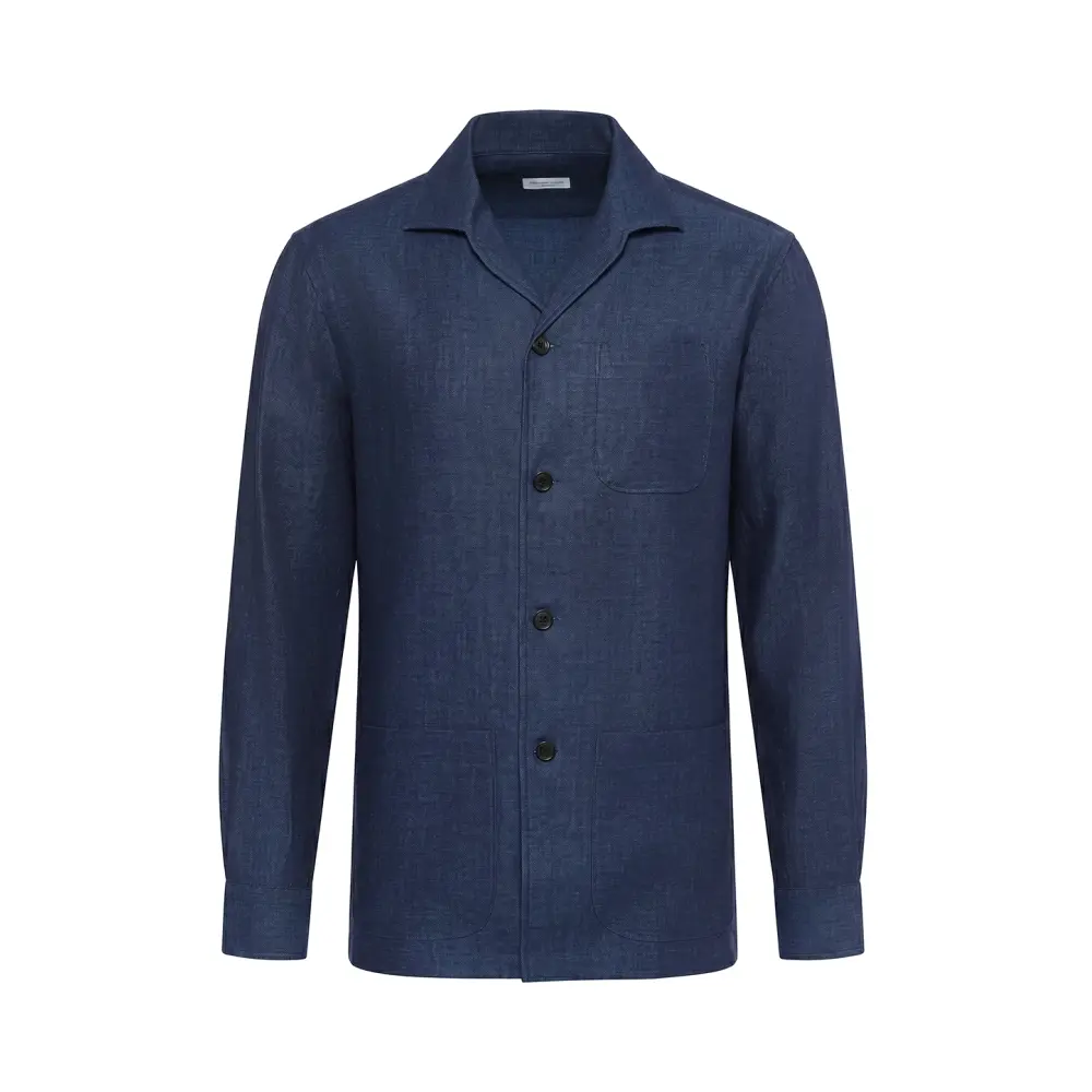 Рубашка Slim Fit льняная