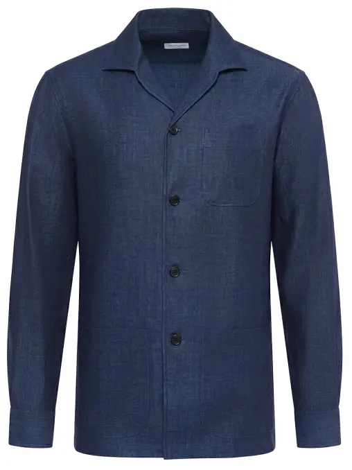 Рубашка Slim Fit льняная MARIA SANTANGELO