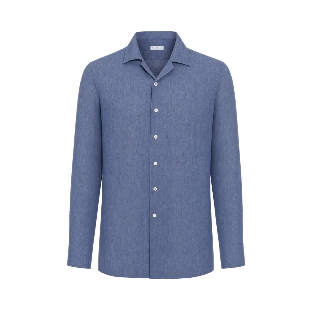 Рубашка Regular Fit льняная