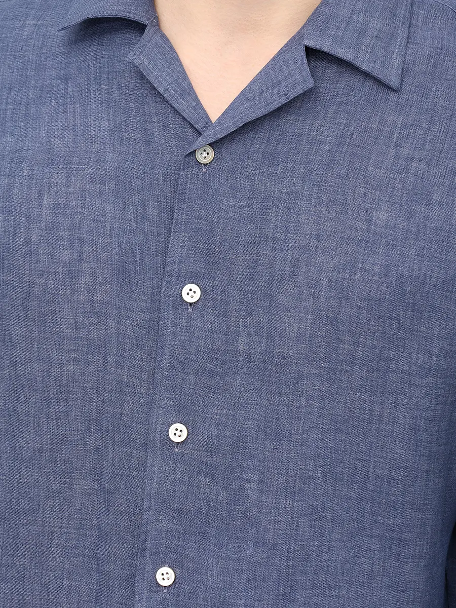 Рубашка Regular Fit льняная