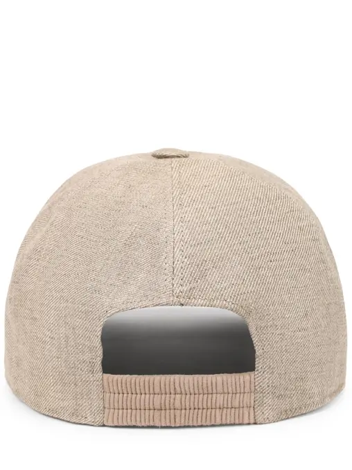 Бейсболка льняная FIORONI CASHMERE