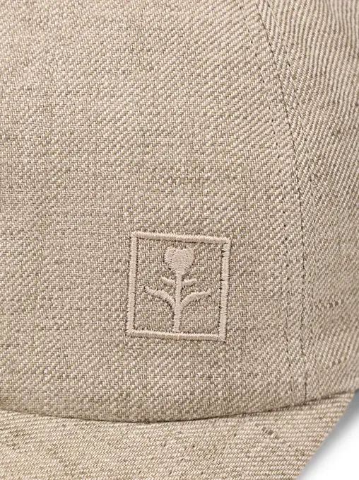 Бейсболка льняная FIORONI CASHMERE